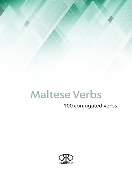 Title details for Maltese verbs by Editorial Karibdis - Available
